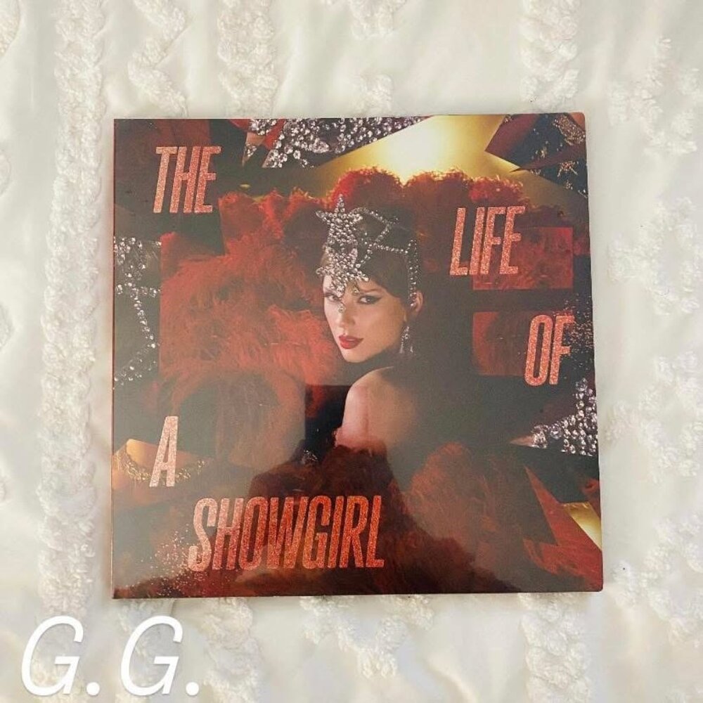 NWT The Tiny Bubbles In Champagne: Red Lipstick & Lace Transparent Vinyl